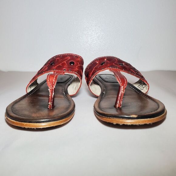 Freebird Red Shay Sandals Size 8 - Picture 2 of 11